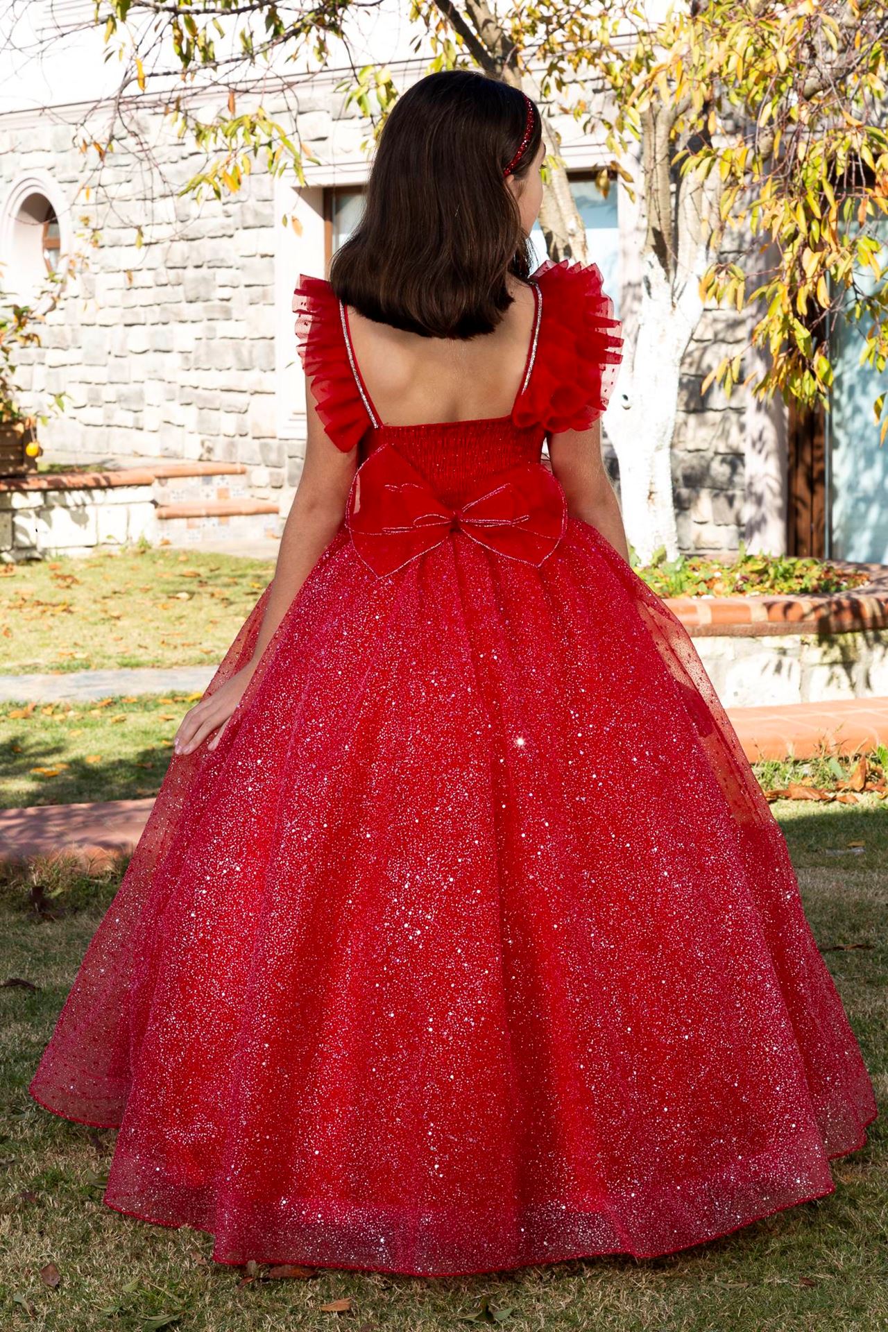 Red dress for 7 year old store