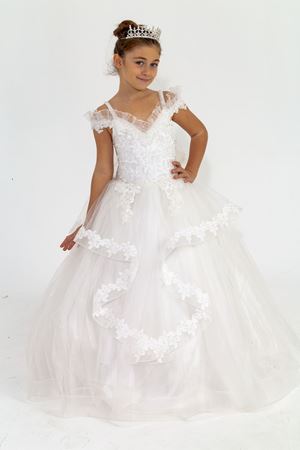 Vestido Athena 2-6 Anos Menina 20012 Off White