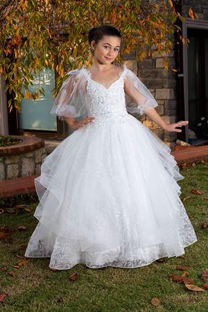 Vestido Menina Larsa 2-6 Anos 20063 Off White