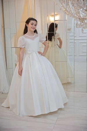 Vestido Niña Doris 7-11 Años 30097 Blanco Roto