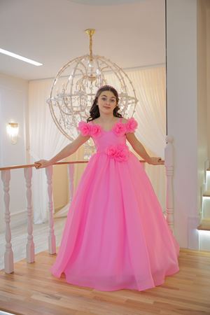 Solis 2-6 Yaş Kız Çocuk Elbise 20133 Pembe