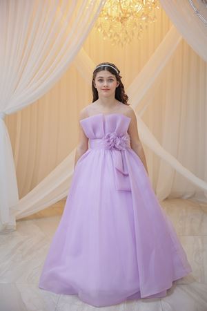 Sylva 7-11 Yaş Kız Çocuk Elbise 30134 Lila