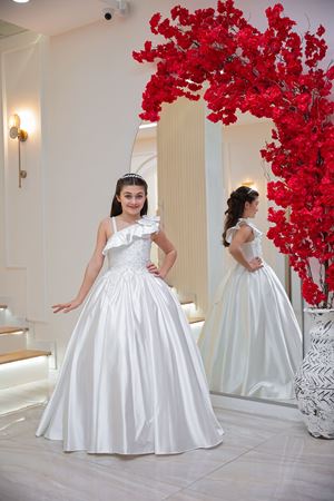 Verona 2-6 Years Old Girl Dress 20121 Off White