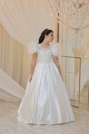 Themis 2-6 Yaş Kız Çocuk Elbise 20098 Kırık Beyaz