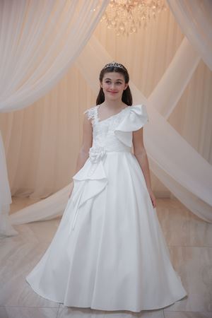 Sahara 2-6 Yaş Kız Çocuk Elbise 20117 Kırık Beyaz