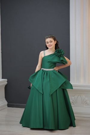 Vivida 2-6 Years Old Girl Dress 20137 Green