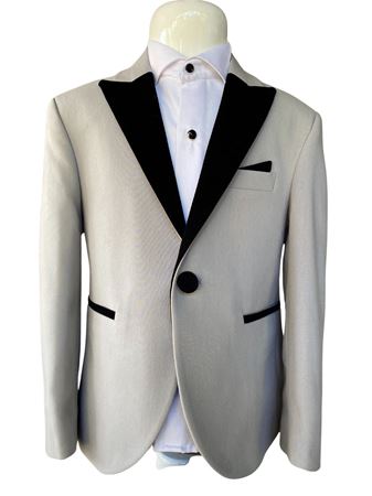 Blossom 1-8 Yaş Erkek Çocuk Takım Elbise 3'Lü Set 60019 Gri