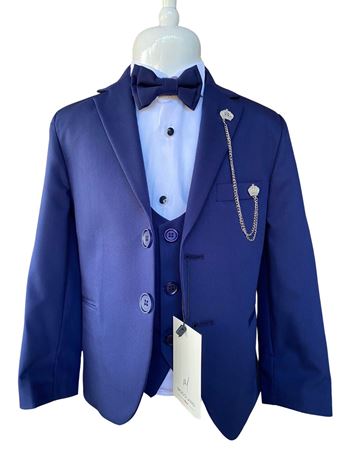 Cerulean 1-4 Yaş Erkek Çocuk Takım Elbise 5'Li Set 60005 Parlament