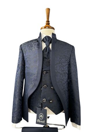 Cherish 2-12 Yaş Erkek Çocuk Takım Elbise 5'Li Set 70010 Lacivert