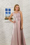 Taille détaillée, argenté Tissu Fille Enfants Robe de soirée 479 poudre