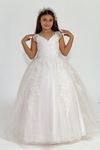 Платье Phoebe для девочек 2-6 лет, 20017, Off White