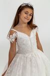 Платье для девочек Eagle 2-6 лет 20023 Off White