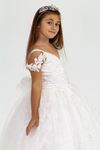 Платье для девочек Eagle 2-6 лет 20023 Off White