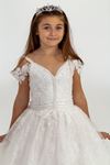 Платье для девочек Eagle 2-6 лет 20023 Off White