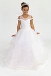 Платье для девочек Sable 2-6 лет 20035 Off White