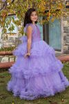 Vestido Yankee 2-6 Anos Menina 20076 Lilás