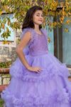 Vestido Yankee 2-6 Anos Menina 20076 Lilás