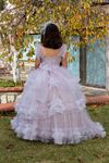 Yankee 2-6 Jahre altes Mädchenkleid 20076 Grau