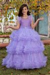 Vestido Yankee 2-6 Anos Menina 20076 Lilás