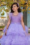Vestido Yankee 2-6 Anos Menina 20076 Lilás