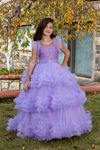 Vestido Yankee 2-6 Anos Menina 20076 Lilás