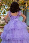 Vestido Yankee 2-6 Anos Menina 20076 Lilás