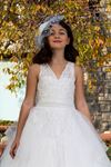 Abito Marine Bambina 7-11 Anni 30055 Bianco Sporco