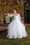 Платье для девочек Larsa 7-11 лет 30063 Off White