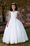 Cyrene 2-6 Years Old Girl Dress 20064 Off White