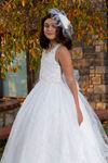 Cyrene 2-6 Years Old Girl Dress 20064 Off White