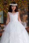 Cyrene 2-6 Years Old Girl Dress 20064 Off White