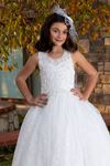 Cyrene 2-6 Years Old Girl Dress 20064 Off White