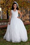 Cyrene 2-6 Years Old Girl Dress 20064 Off White