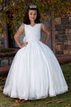 Cyrene 2-6 Years Old Girl Dress 20064 Off White