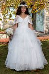 Платье для девочек Delta 2-6 лет 20070 Off White