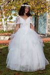Vestido Niña Delta 7-11 Años 30070 Blanco Roto