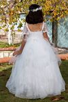 Vestido Niña Delta 2-6 Años 20070 Blanco Roto