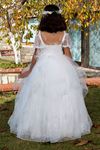 Vestido Niña Delta 7-11 Años 30070 Blanco Roto