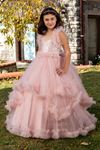 Vestido Niña Lumina 7-11 Años 30078 Polvo