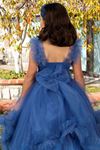 Lumina 2-6 Jahre altes Mädchenkleid 20078 Indigo