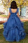 Lumina 2-6 Jahre altes Mädchenkleid 20078 Indigo
