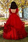 Robe Fille Lumina 7-11 Ans 30078 Rouge