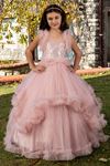 Vestido Niña Lumina 7-11 Años 30078 Polvo