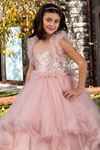 Vestido Niña Lumina 7-11 Años 30078 Polvo