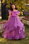 Платье для девочек Dazzle 2-6 лет 20079 Сиреневый