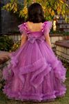 Dazzle 2-6 Jahre altes Mädchenkleid 20079 Flieder