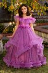 Dazzle 2-6 Jahre altes Mädchenkleid 20079 Flieder