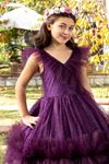 Pixie 2–6 Jahre altes Mädchenkleid 20080 Weinrot