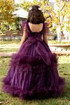 Pixie 7–11 Jahre altes Mädchenkleid 30080 Weinrot