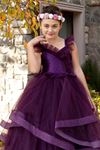 Vestido Niña Belle 2-6 Años 20081 Rojo Claret
